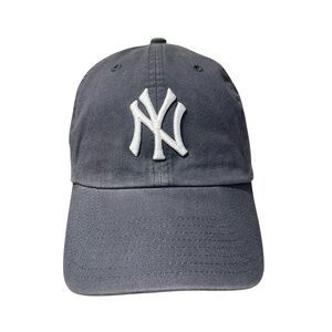 47 Forty Seven Brand New York Yankees MLB Adjustable Baseball Hat Cap Faded Blue